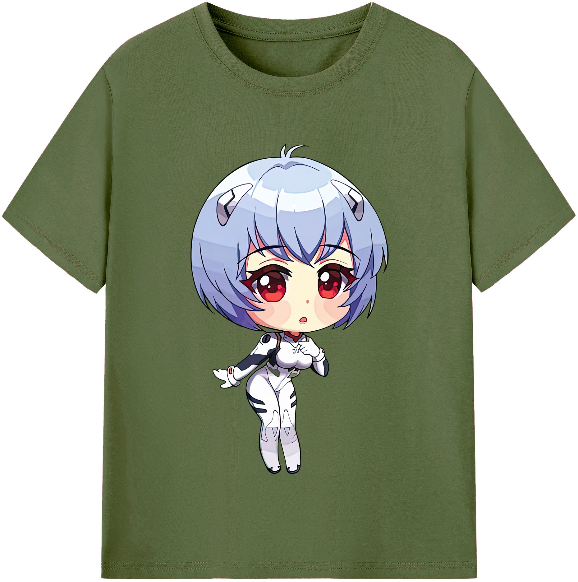 （画像用） EVA 新世紀エヴァンゲリオン 綿100％半袖Tシャツ（フロントプリント）